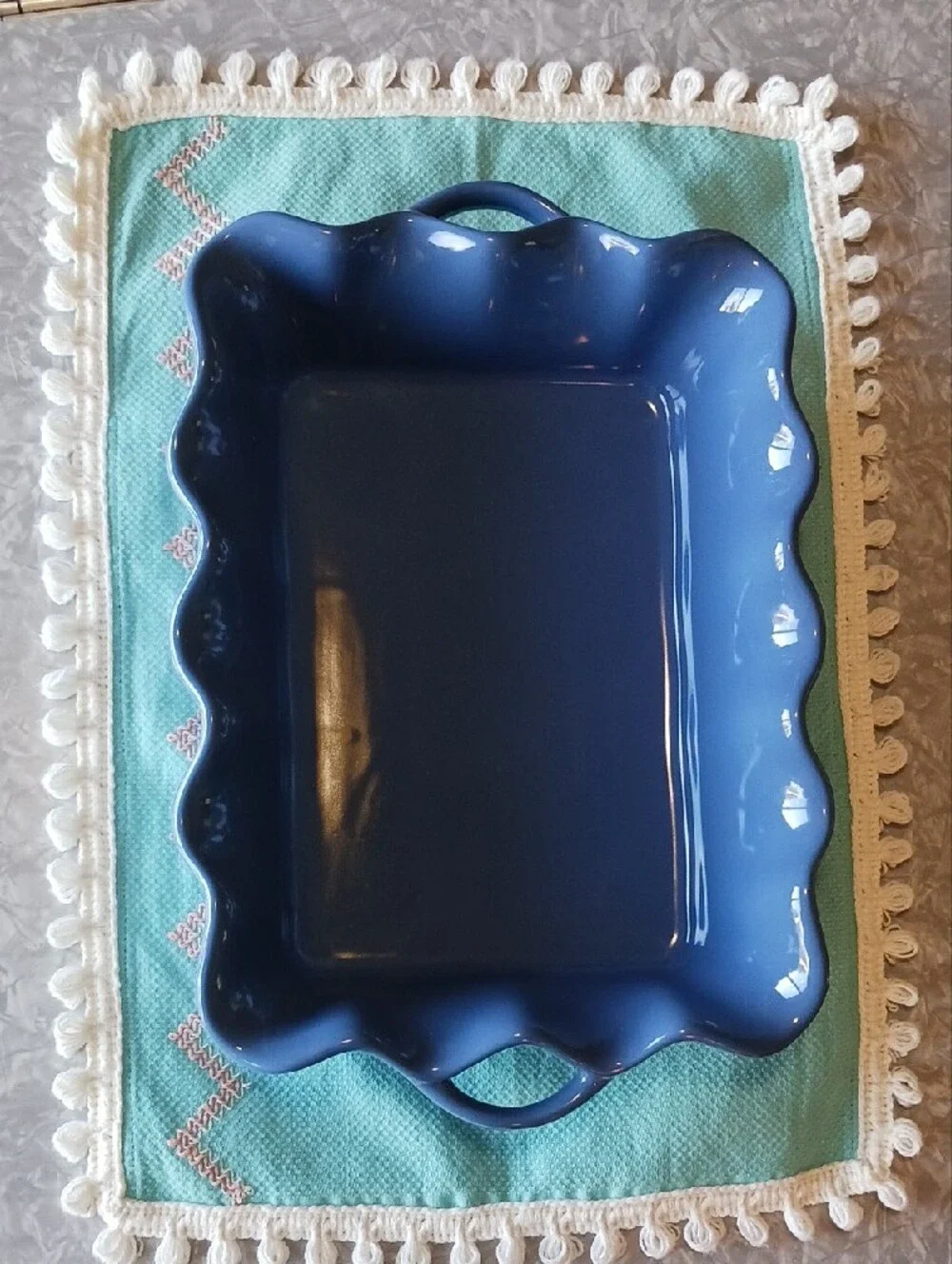 The Pioneer Woman~ Ruffled Casserole Dish
